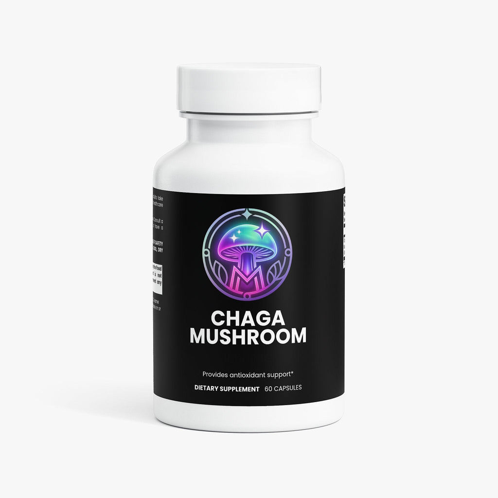 Chaga Mushroom capsules bottle – The Mushroom Market