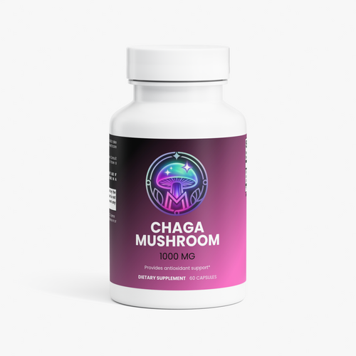 Chaga Mushroom – antioxidant immune support capsules – The Mushroom Market