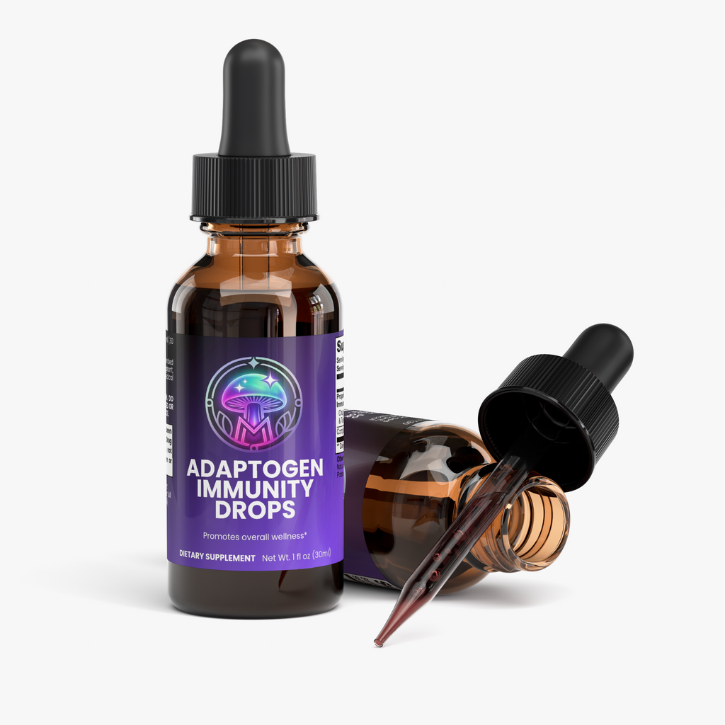 Shroom Immunity Elixir ingredients panel – The Mushroom Market