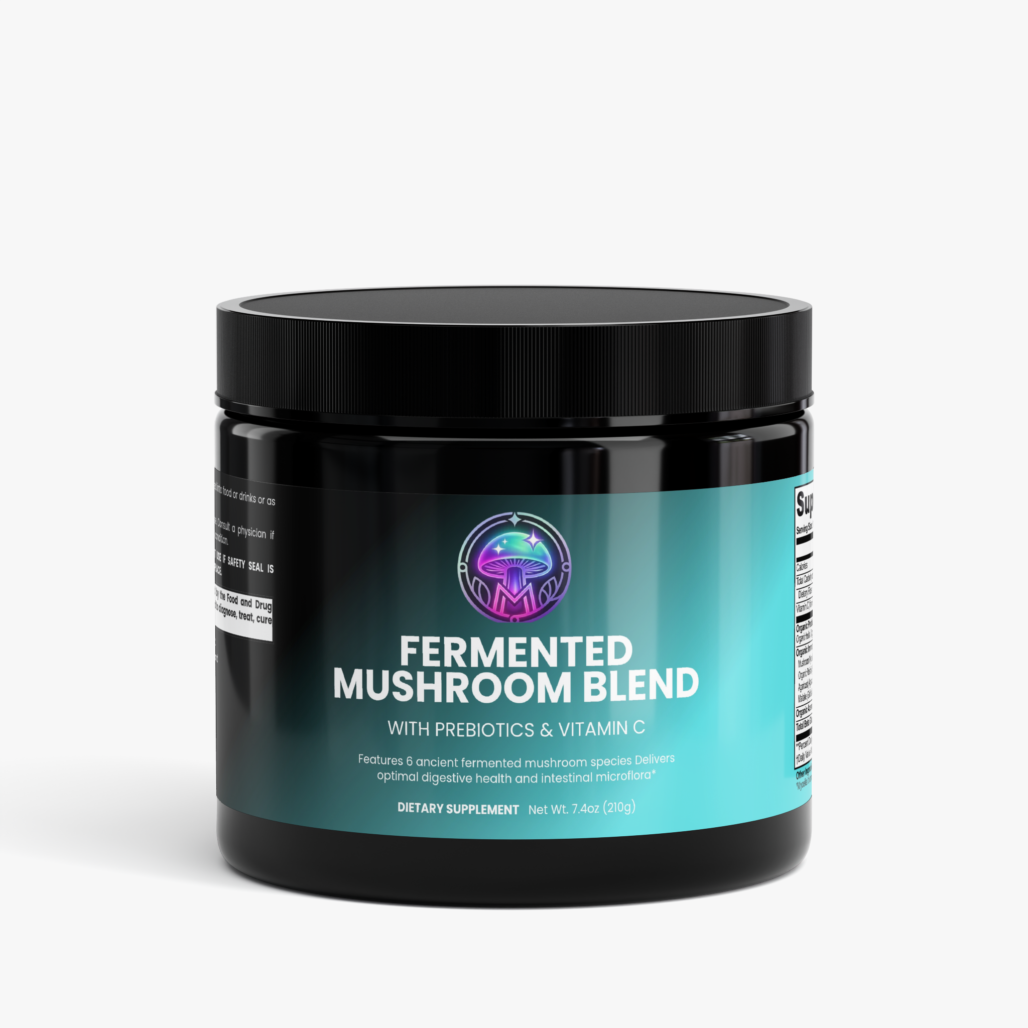 Fermented Mushroom Blend – six organic fermented mushrooms daily powder – The Mushroom Market