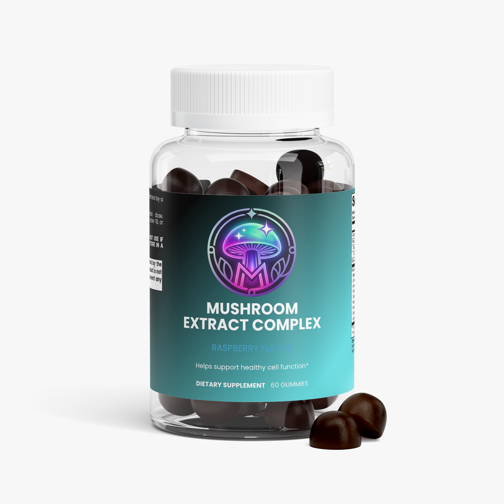 Mushroom Extract Complex label detail – The Mushroom Market