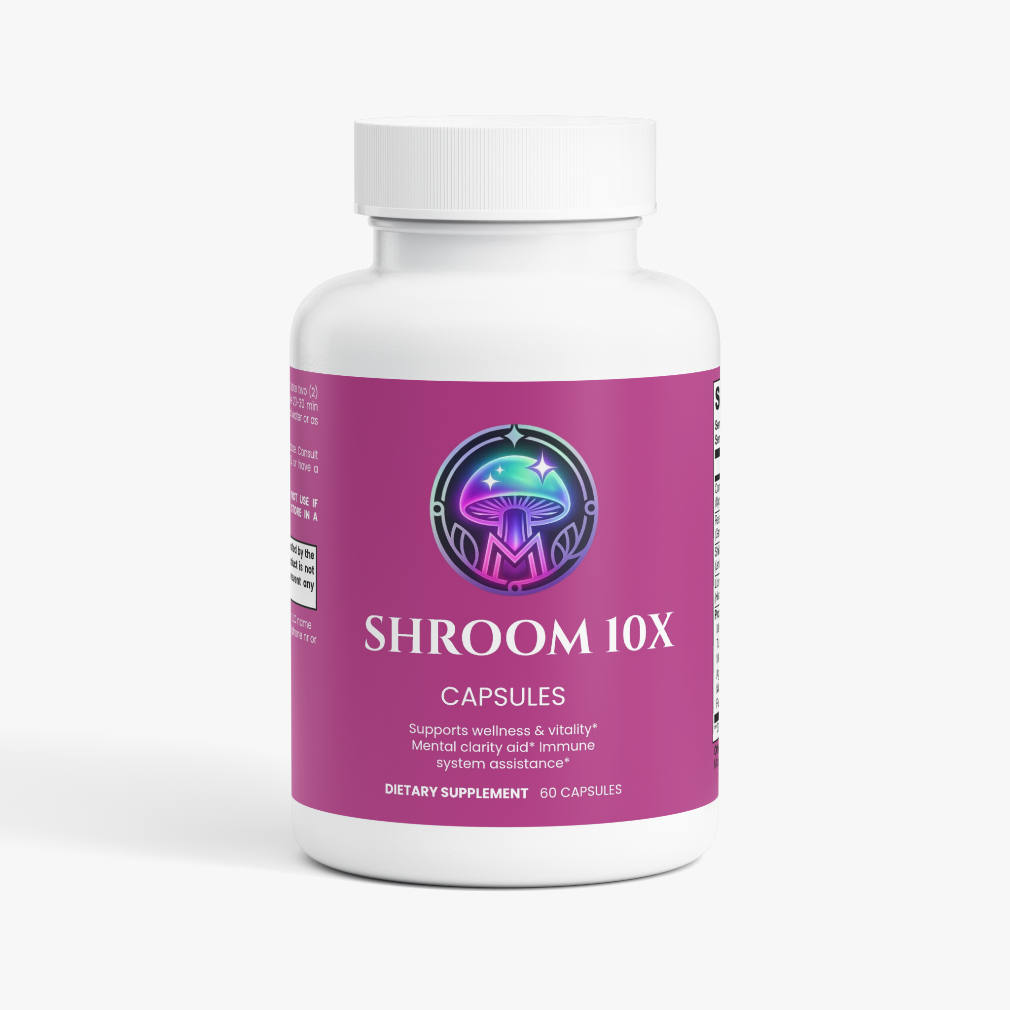 Mushroom Complex 10X daily mushroom capsules – The Mushroom Market